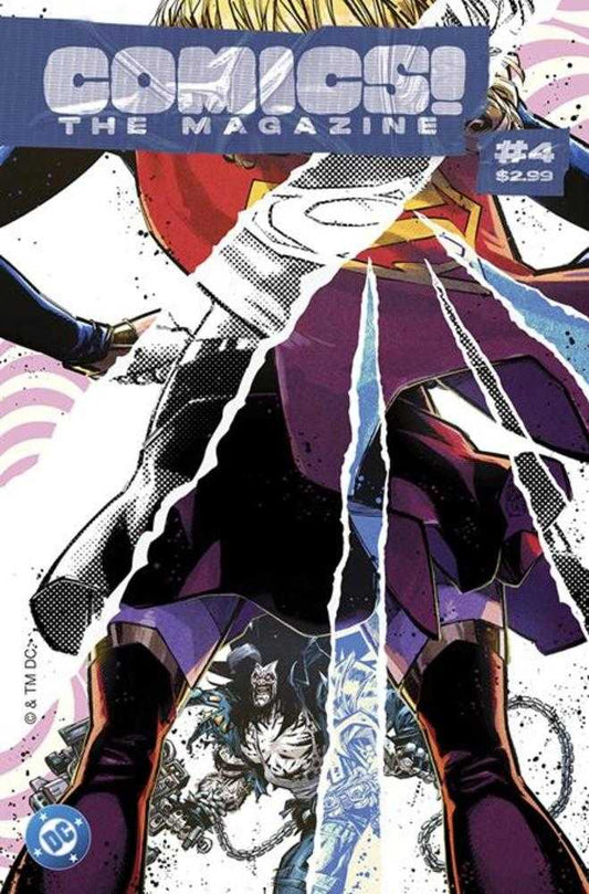 Comics The Magazine 4 Cover A Jorge Corona Supergirl & Lobo - Cadets Toys & Comics