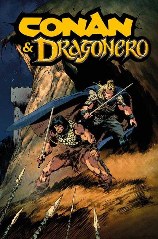 Conan And Dragonero 1 (Of 7) Cover A Roberto De La Torre (Mature) - Cadets Toys & Comics