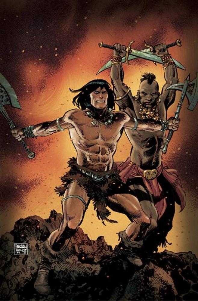 Conan el Bárbaro #23 Portada F Dan Panosian Variante de arte completo (Para adultos)