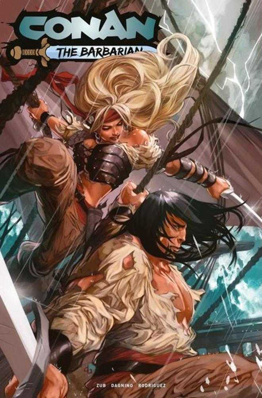Conan The Barbarian 33 Cover D Don Aguillo Variant (Mature) - Cadets Toys & Comics