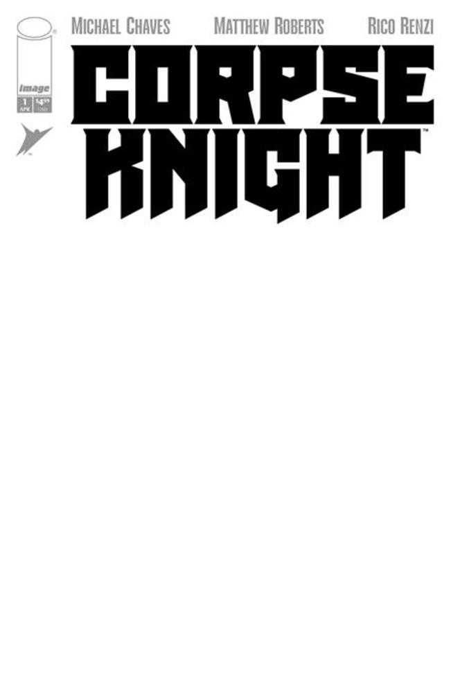 Corpse Knight 1 (Of 6) Cover H Blank Sketch Variant (Mature) - Cadets Toys & Comics