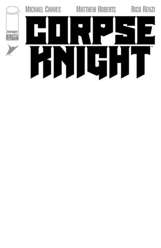 Corpse Knight 1 (Of 6) Cover H Blank Sketch Variant (Mature) - Cadets Toys & Comics