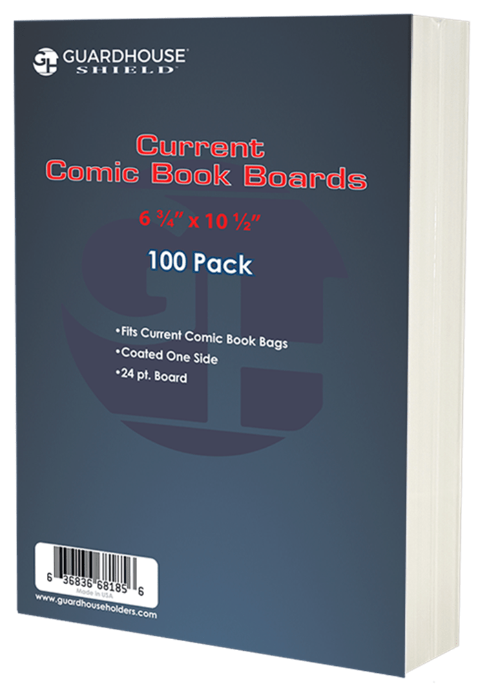 Cartones para cómics actuales (6 3/4 x 10 1/2) - Paquete de 100