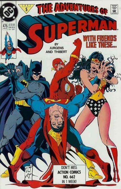 The Adventures of Superman #475 (Direct Edition)