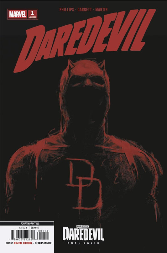 Daredevil 1 Marvel Television 4th Printing Variant - Cadets Toys & Comics