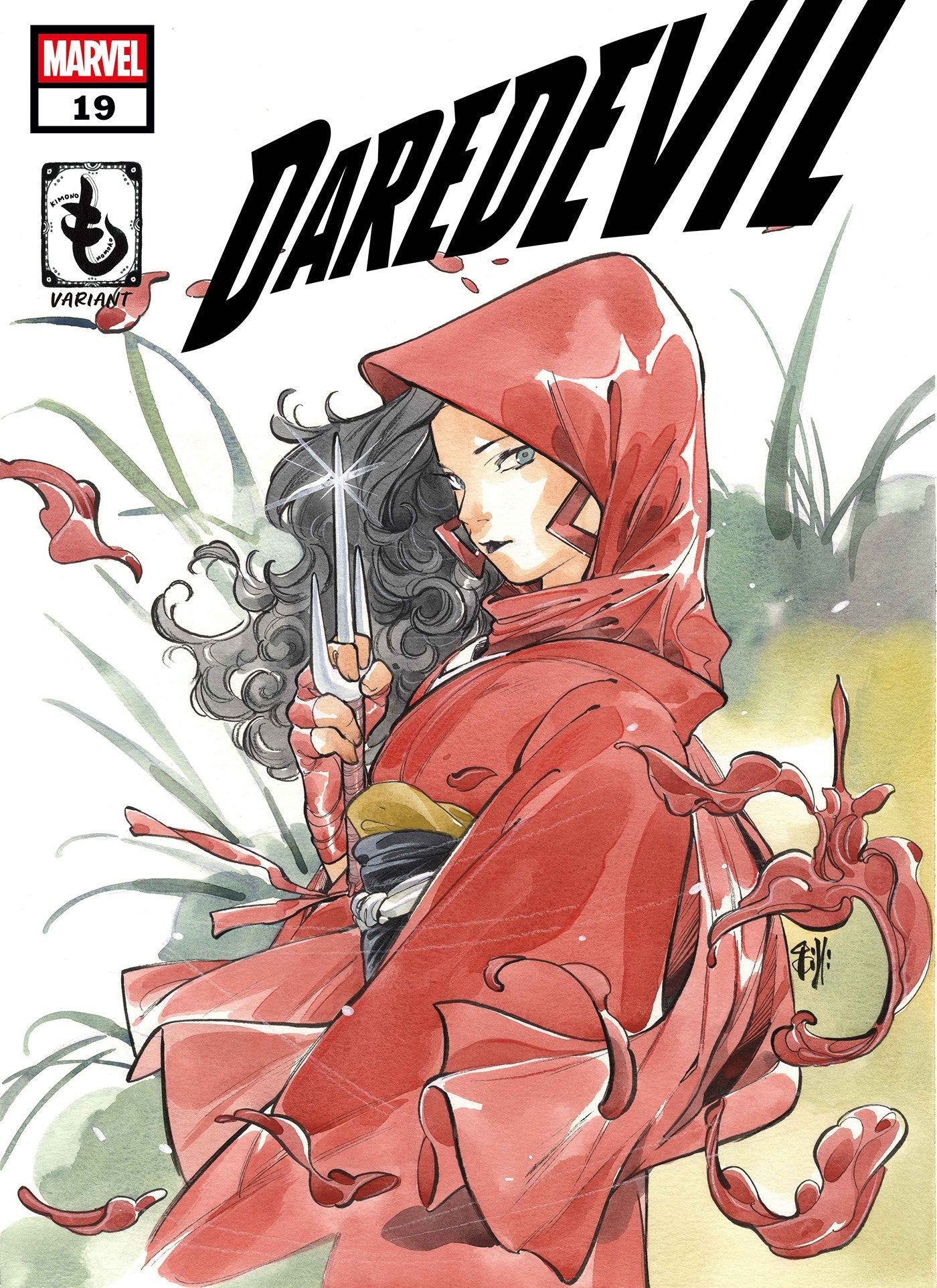 Daredevil 19 Peach Momoko Kimono Variant - Cadets Toys & Comics