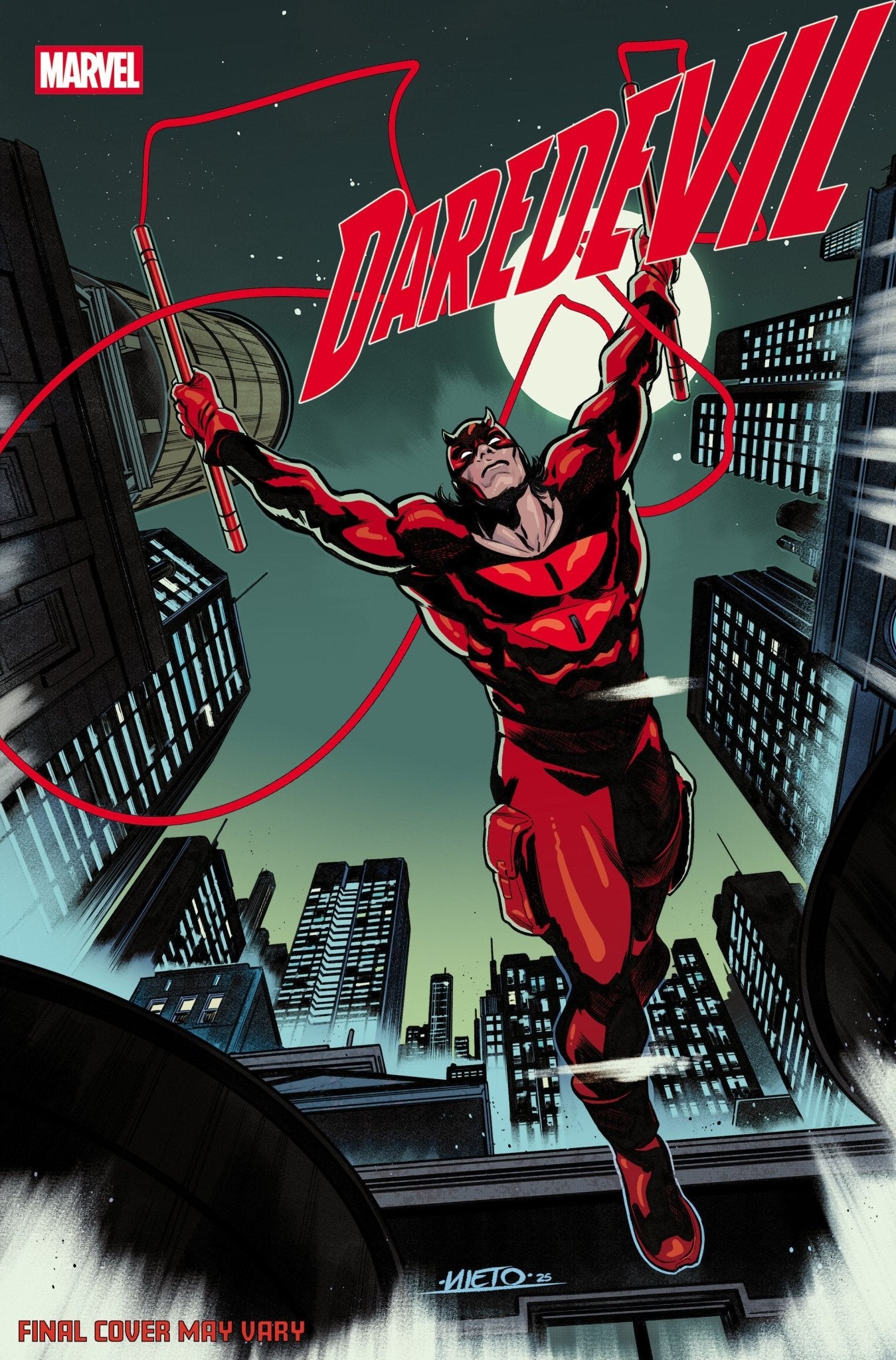 Daredevil 2 Carlos Nieto Ultimate Farewell Variant - Cadets Toys & Comics