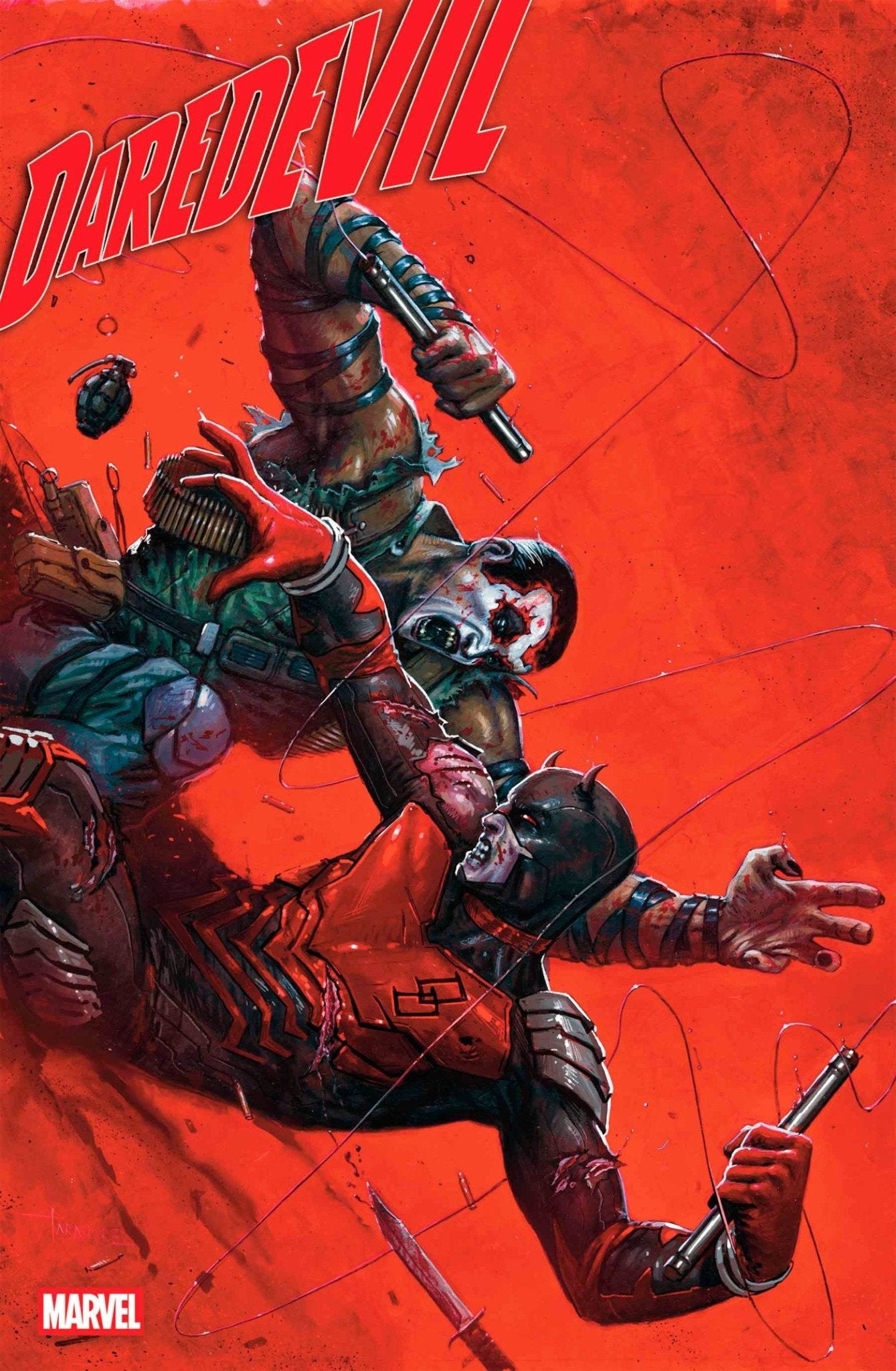 Daredevil #22 Davide Paratore Variante "Que vengan los malos"