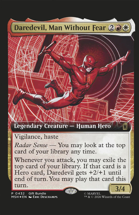 Daredevil 4 Classified Artist Magic: The Gathering Variant - Cadets Toys & Comics