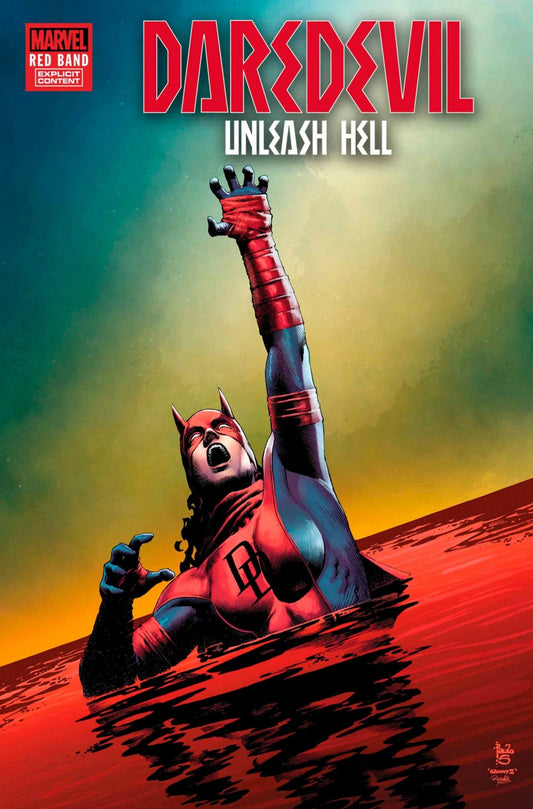 Daredevil Unleash Hell Red Band 2 (Of 5) (Polybag) - Cadets Toys & Comics