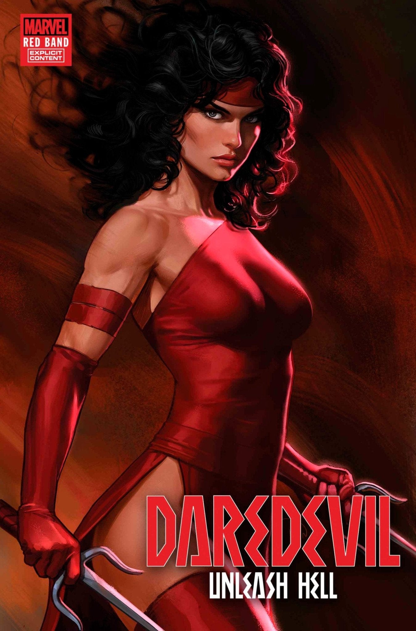 Daredevil Unleash Hell Red Band 3 (Of 5) Variant (Polybag) - Cadets Toys & Comics