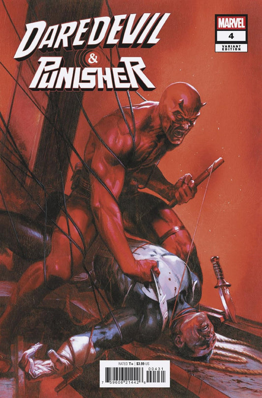 Daredevil/Punisher: The Devil's Trigger 4 Gabriele Dell'otto Variant - Cadets Toys & Comics