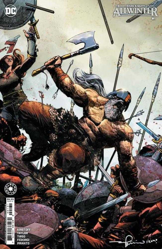 Dark Knights Of Steel Allwinter 1 (Of 6) Cover B Gerardo Zaffino Card Stock Variant - Cadets Toys & Comics