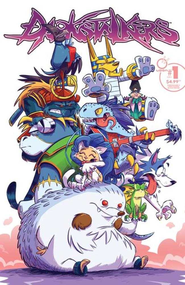 Darkstalkers X Street Fighter Blood Throne #1 (Número Único) Portada C Variante de Dax Gordine Publicado anteriormente el 28/04/2025