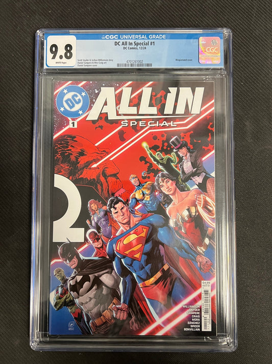 DC All In Special 1A CGC 9.8 Near Mint/Mint - Cadets Toys & Comics