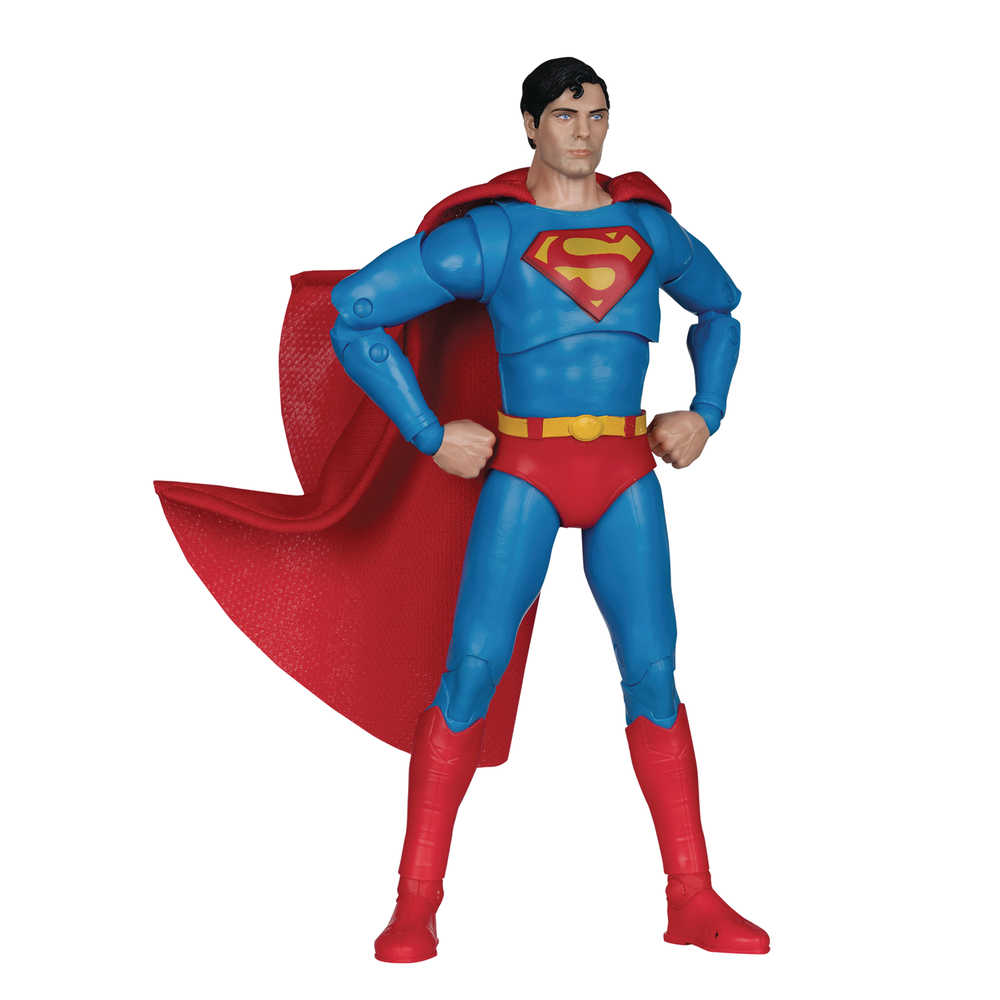 DC Collector Edition 7in Wv8 Superman 1978 Movie Action Figure - Cadets Toys & Comics
