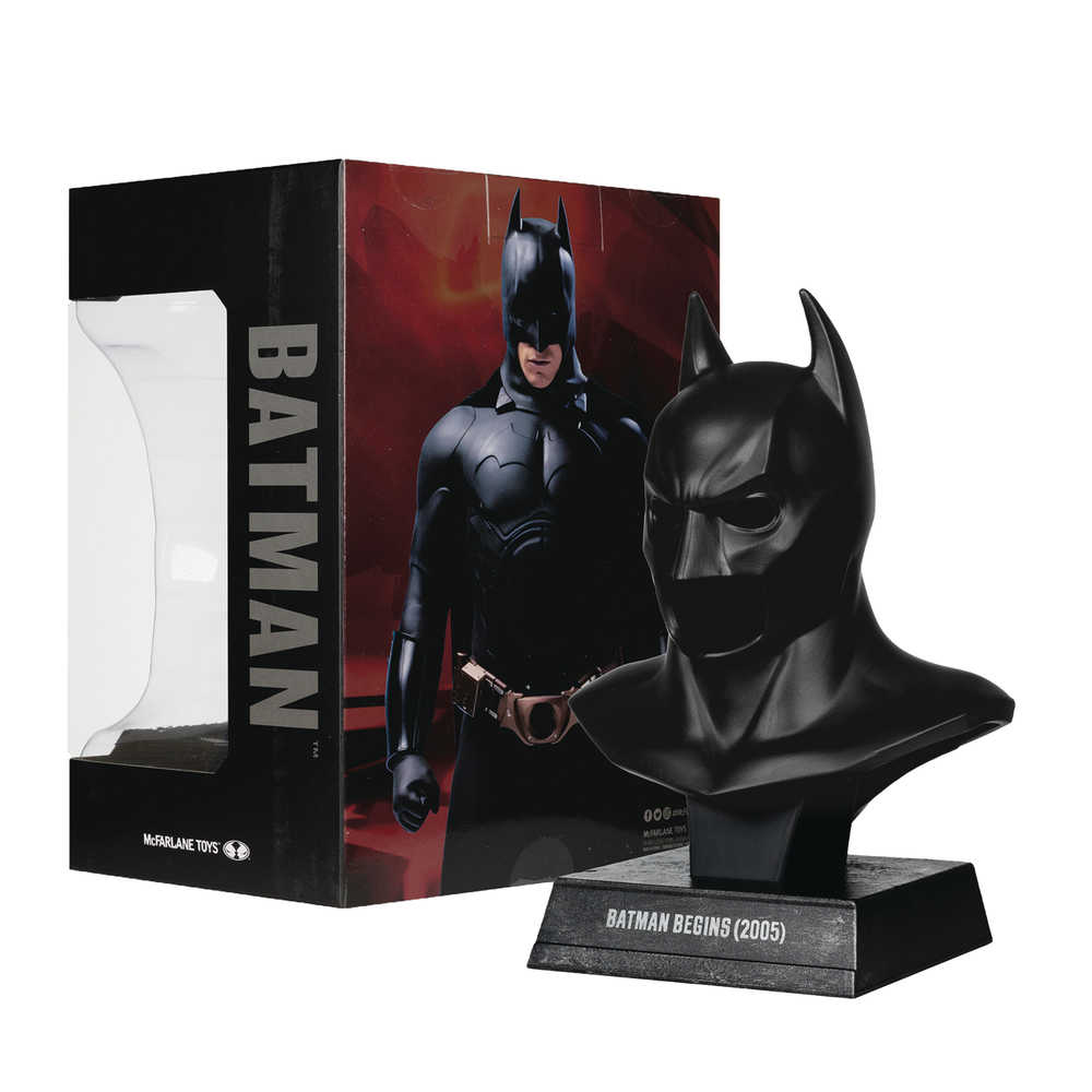 DC Direct 1/3 Wv2 Batman Begins Cowl Prop Replica - Cadets Toys & Comics