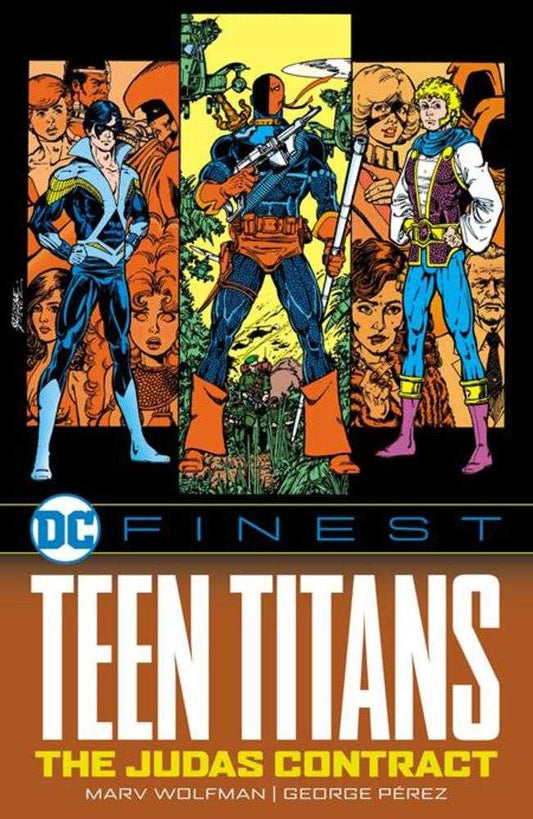 DC Finest Teen Titans The Judas Contract TPB - Cadets Toys & Comics
