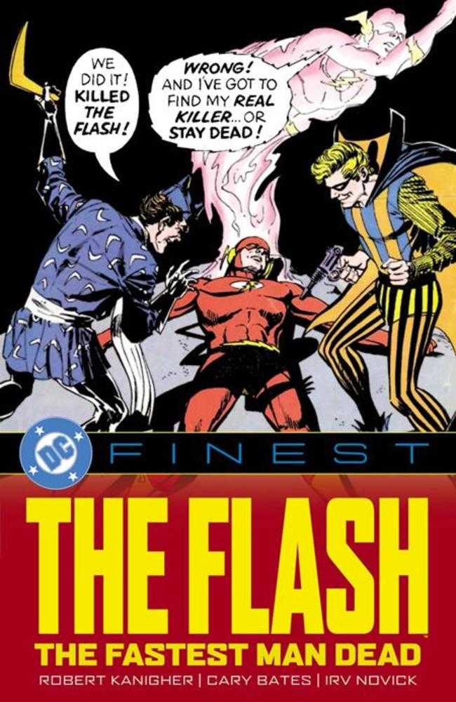 DC Finest The Flash The Fastest Man Dead TPB - Cadets Toys & Comics