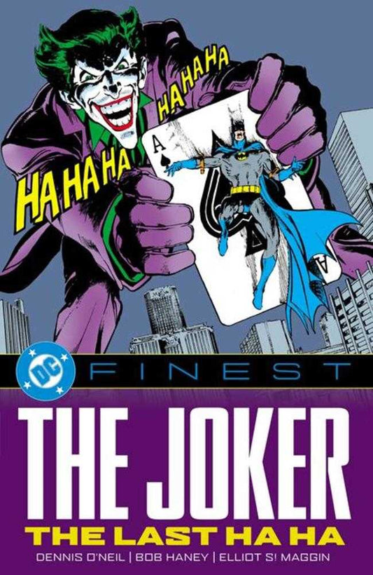 DC Finest The Joker The Last Ha Ha TPB - Cadets Toys & Comics
