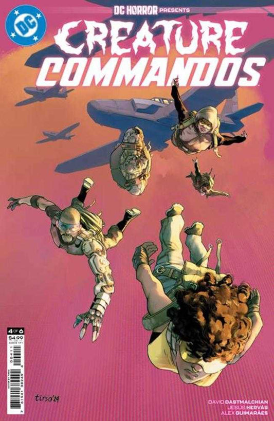 DC Horror Presents Creature Commandos 4 (Of 6) Cover A Tirso (Mature) - Cadets Toys & Comics