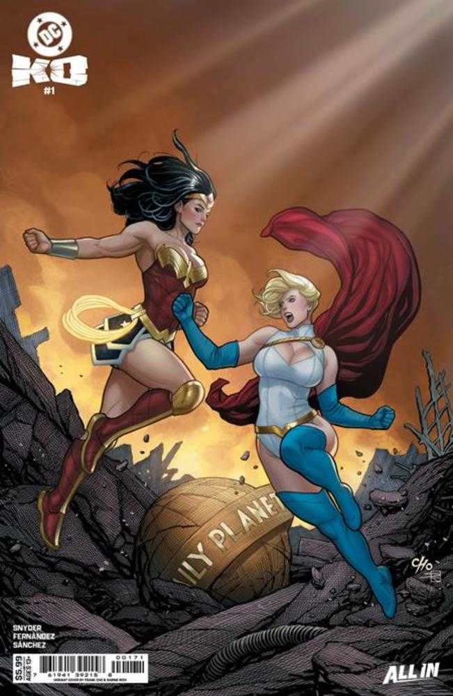 DC KO #1 (de 5) Portada D Frank Cho Variante en cartulina