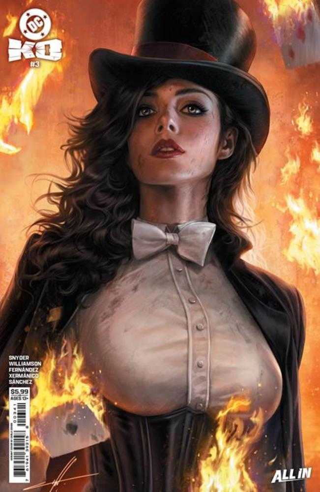 DC K.O. 3 (Of 5) Cover D Carla Cohen Card Stock Variant - Cadets Toys & Comics