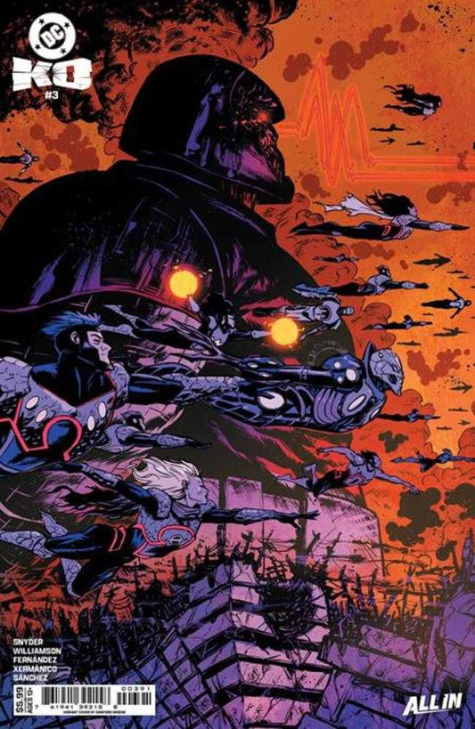 DC K.O. 3 (Of 5) Cover F Sanford Greene Darkseid Card Stock Variant - Cadets Toys & Comics