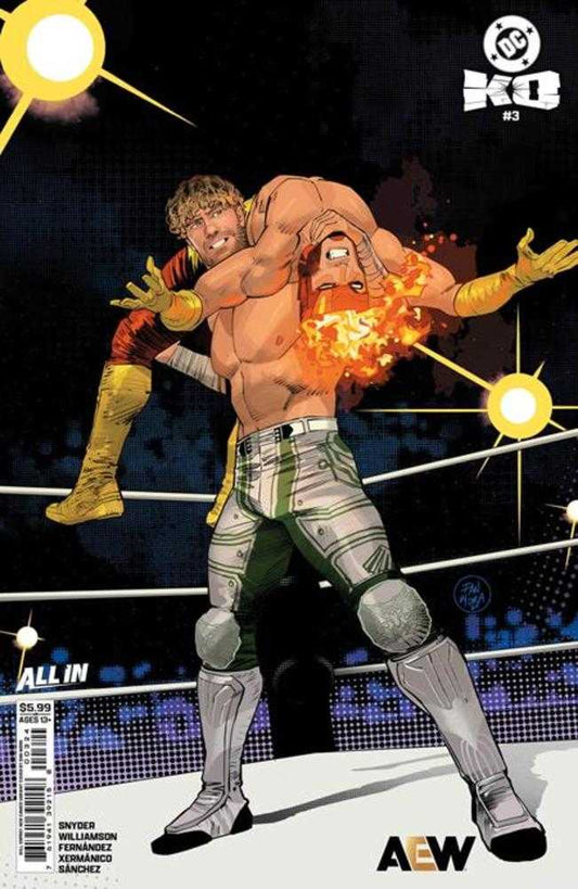DC K.O. 3 (Of 5) Cover I Dan Mora Aew Cameo Card Stock Variant - Cadets Toys & Comics