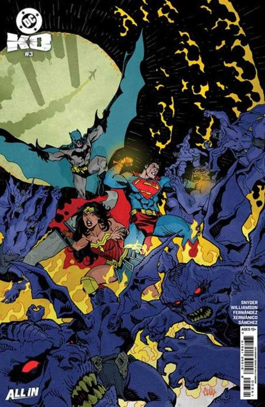 DC K.O. 3 (Of 5) Cover K 1 in 25 Cully Hamner Card Stock Variant - Cadets Toys & Comics