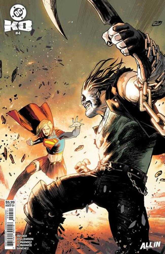DC K.O. 4 (Of 5) Cover D Rafael Albuquerque Card Stock Variant - Cadets Toys & Comics