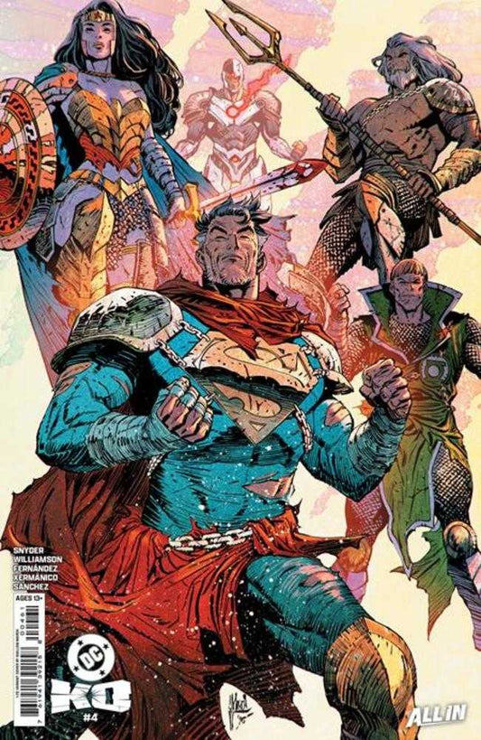 DC K.O. 4 (Of 5) Cover K 1 in 25 Guillem March Card Stock Variant - Cadets Toys & Comics