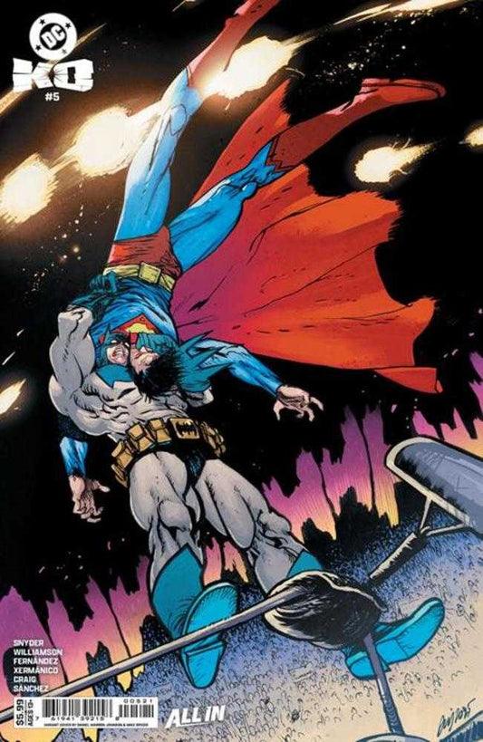 DC K.O. 5 (Of 5) Cover B Daniel Warren Johnson Card Stock Variant - Cadets Toys & Comics