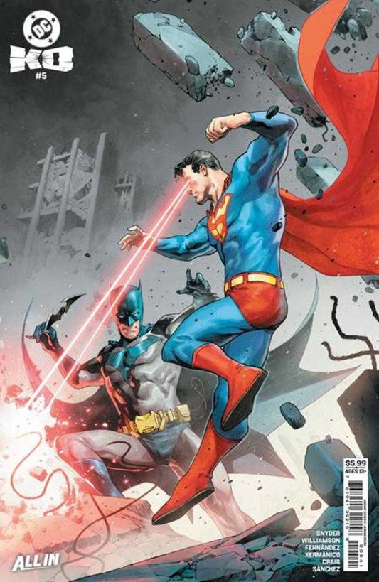 DC K.O. 5 (Of 5) Cover D Jerome Opena Card Stock Variant - Cadets Toys & Comics