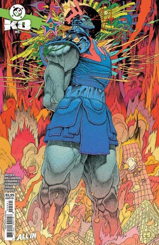 DC K.O. 5 (Of 5) Cover E Ian Bertram Card Stock Variant - Cadets Toys & Comics