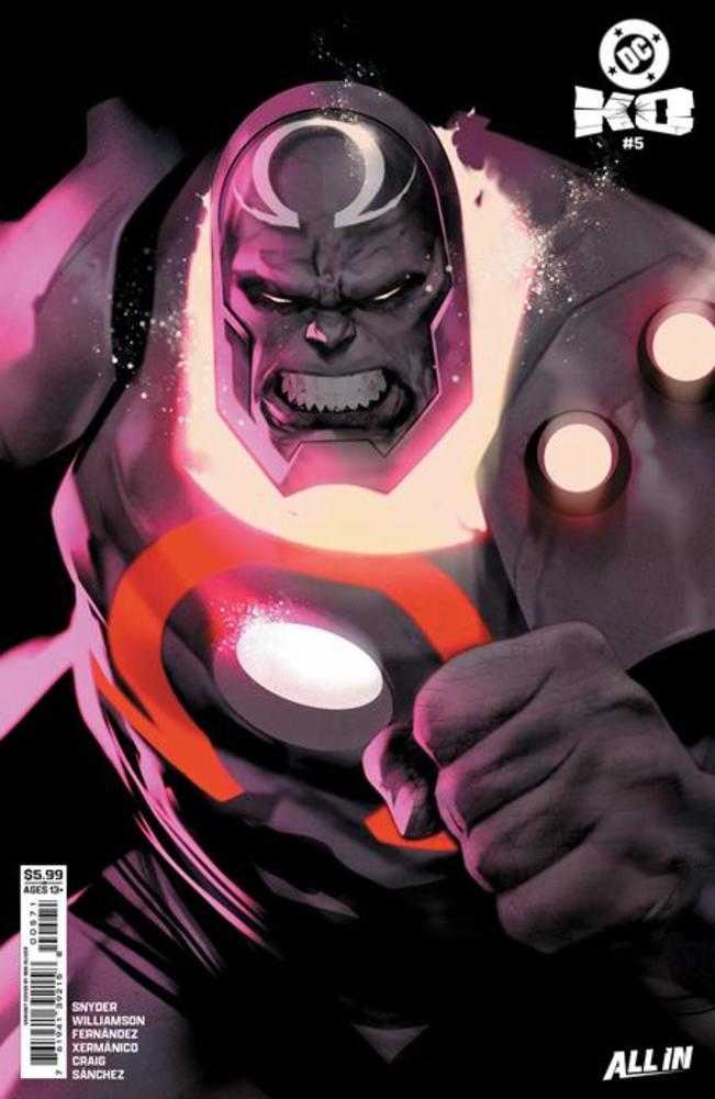 DC K.O. 5 (Of 5) Cover F Ben Oliver Face Off Card Stock Variant - Cadets Toys & Comics