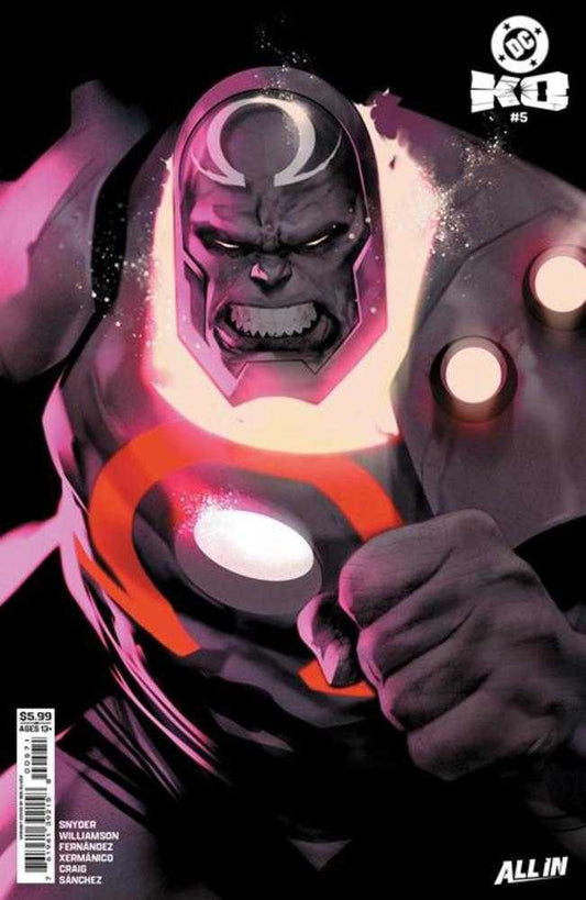 DC K.O. 5 (Of 5) Cover F Ben Oliver Face Off Card Stock Variant - Cadets Toys & Comics