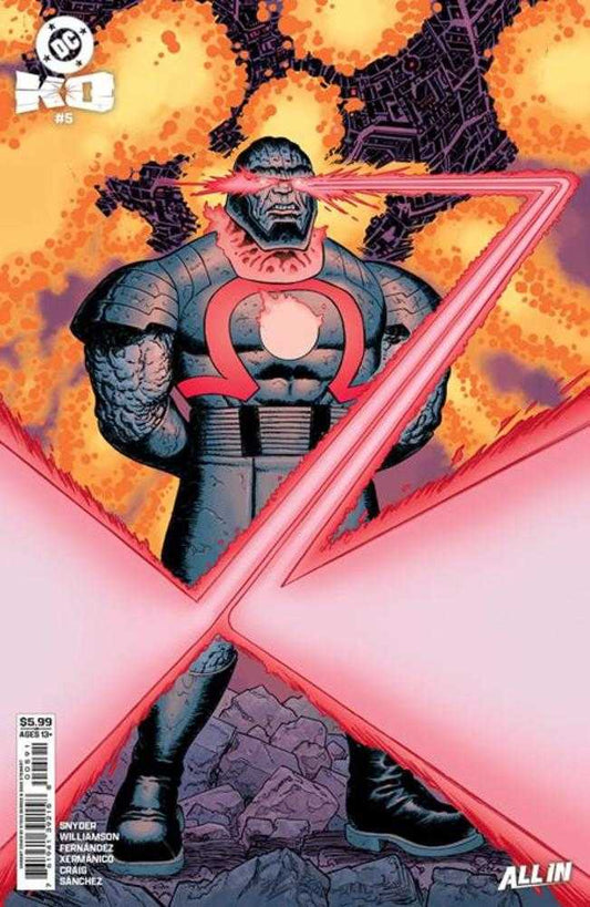 DC K.O. 5 (Of 5) Cover H Steve Skroce Darkseid Card Stock Variant - Cadets Toys & Comics