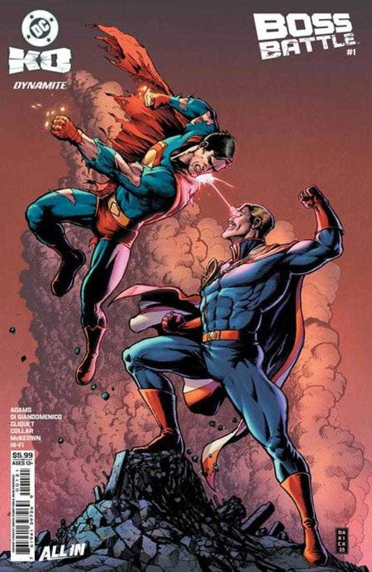 DC K.O. Boss Battle 1 (One Shot) Cover B Darick Robertson Card Stock Variant - Cadets Toys & Comics