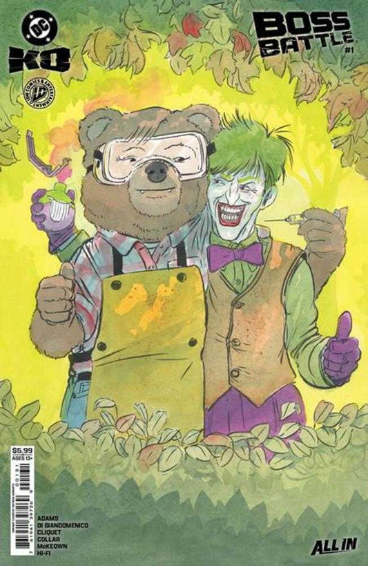 DC K.O. Boss Battle 1 (One Shot) Cover C Patrick Horvath Card Stock Variant - Cadets Toys & Comics