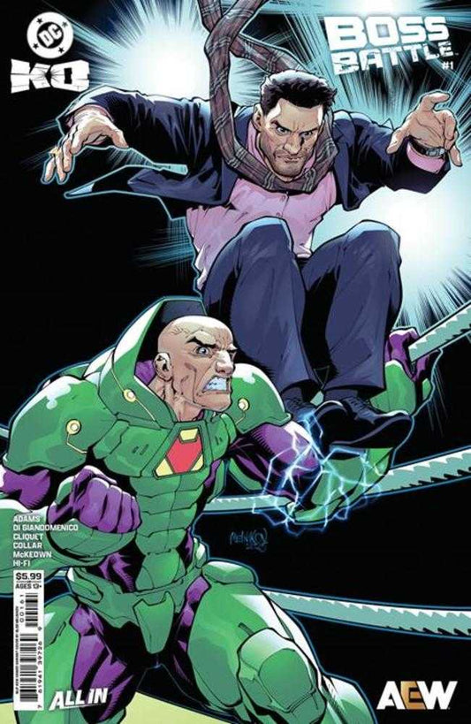DC K.O. Boss Battle 1 (One Shot) Cover F Gleb Melnikov Aew Card Stock Variant - Cadets Toys & Comics