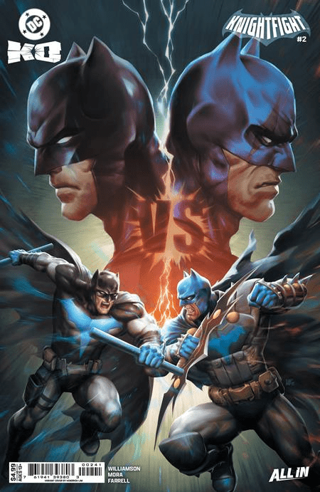 DC K.O. Knightfight 2 (Of 4) Cover D Kendrick Lim Card Stock Variant - Cadets Toys & Comics
