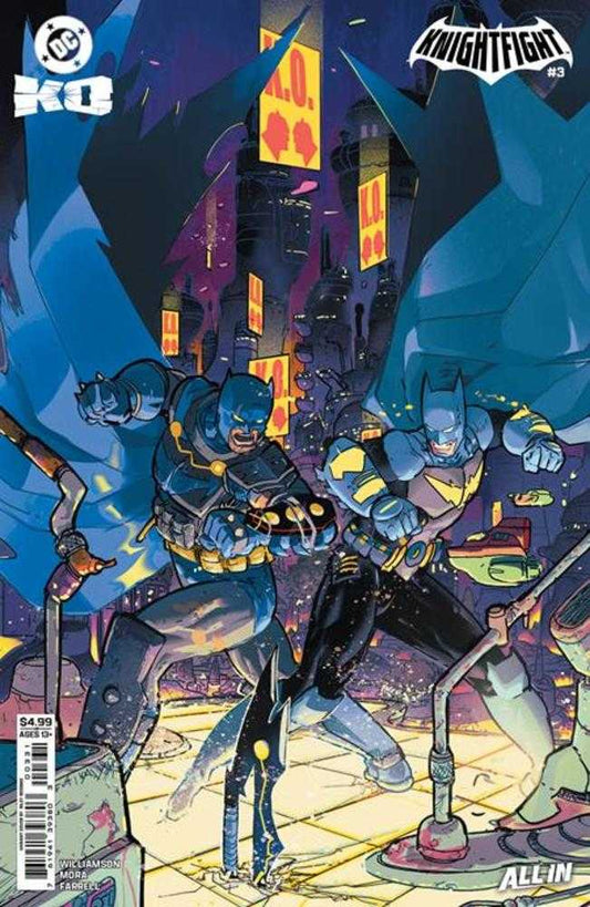 DC K.O. Knightfight 3 (Of 4) Cover D Riley Rossmo Card Stock Variant - Cadets Toys & Comics