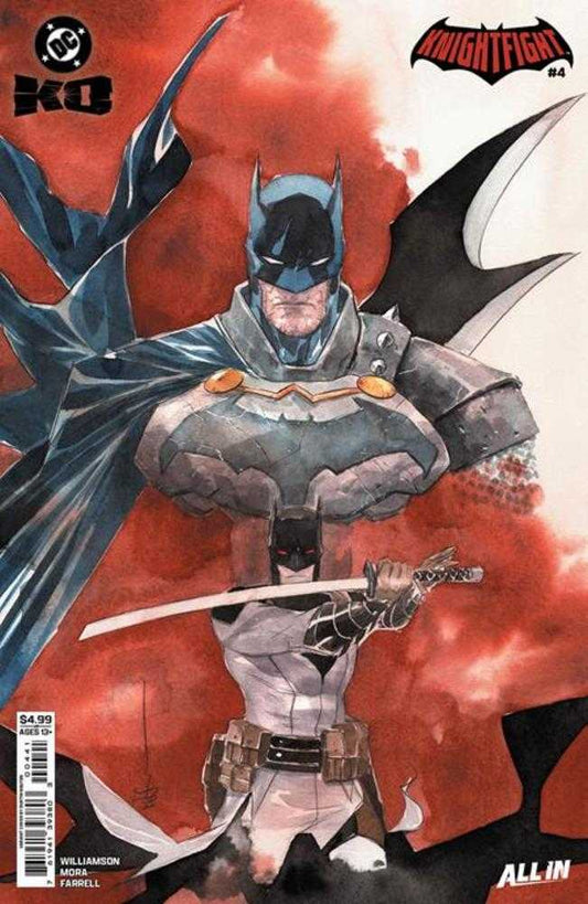 DC K.O. Knightfight 4 (Of 4) Cover D Dustin Nguyen Card Stock Variant - Cadets Toys & Comics