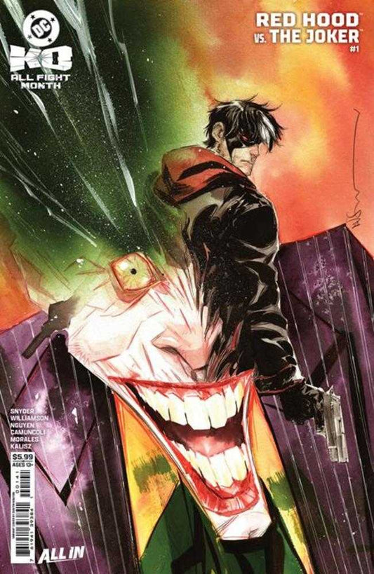 DC K.O. Red Hood vs Joker 1 (One Shot) Cover B Dustin Nguyen Card Stock Variant - Cadets Toys & Comics