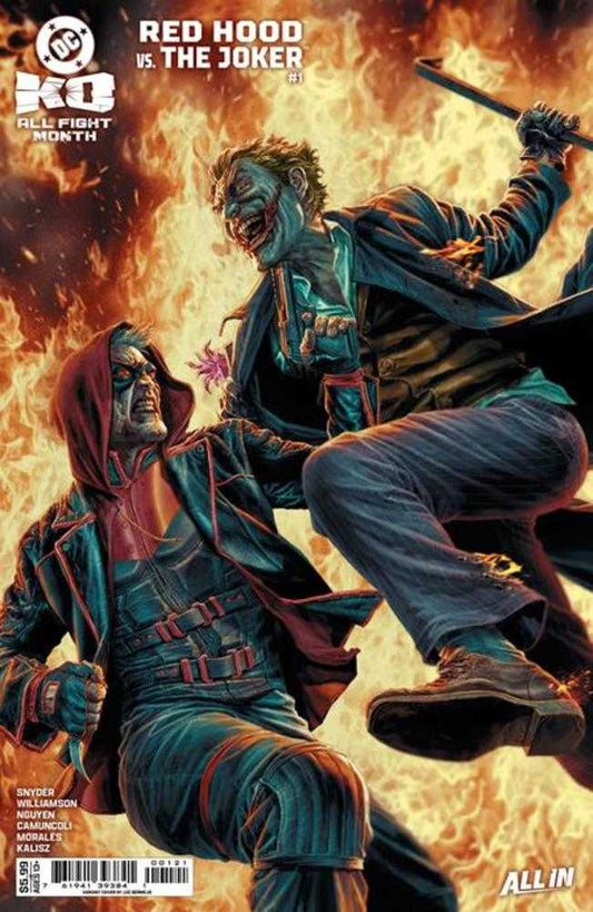 DC K.O. Red Hood vs Joker 1 (One Shot) Cover C Lee Bermejo Card Stock Variant - Cadets Toys & Comics