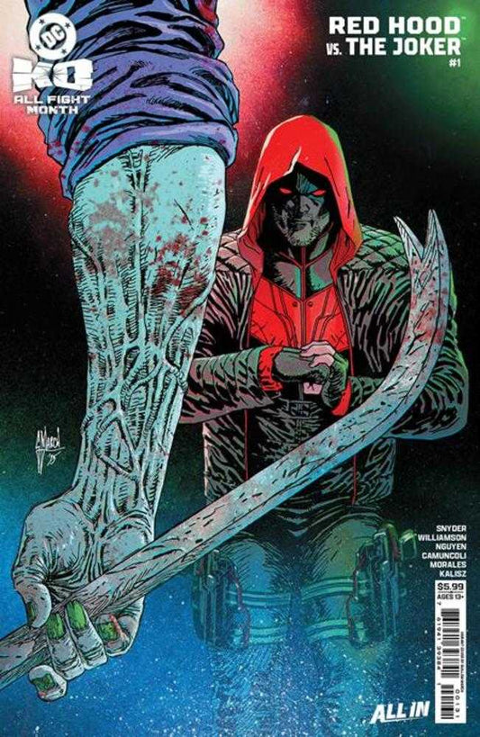 DC K.O. Red Hood vs Joker 1 (One Shot) Cover D Guillem March Card Stock Variant - Cadets Toys & Comics