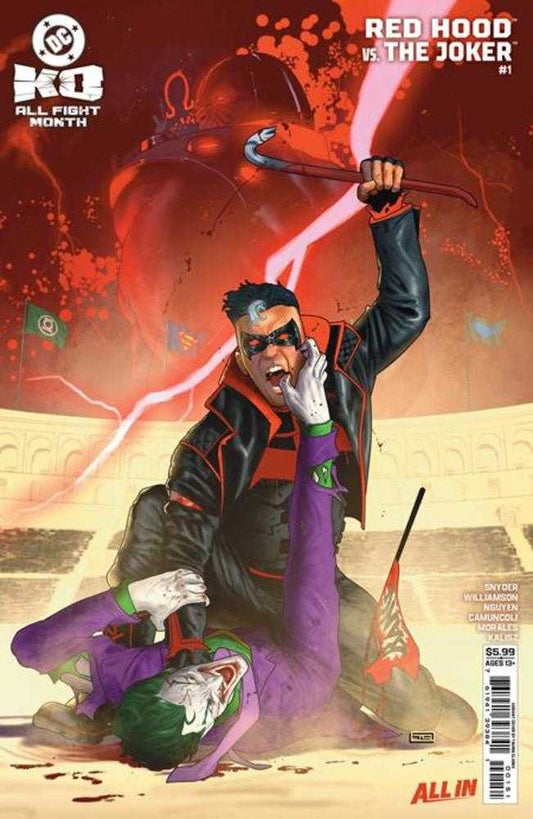 DC K.O. Red Hood vs Joker 1 (One Shot) Cover E Taurin Clarke Card Stock Variant - Cadets Toys & Comics