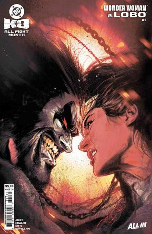 DC K.O. Wonder Woman vs Lobo 1 (One Shot) Cover C Joelle Jones Card Stock Variant - Cadets Toys & Comics