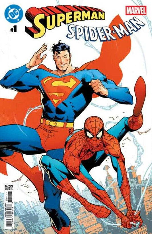 DC Marvel Superman Spider - Man 1 (One Shot) Cover A Jorge Jimenez - Cadets Toys & Comics